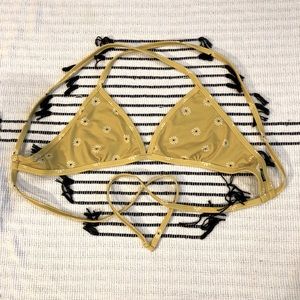 Jolyn triangle bikini top size large
